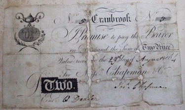 Chapman & Co banknote