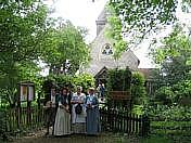 Outside St.Mary, Orlestone.